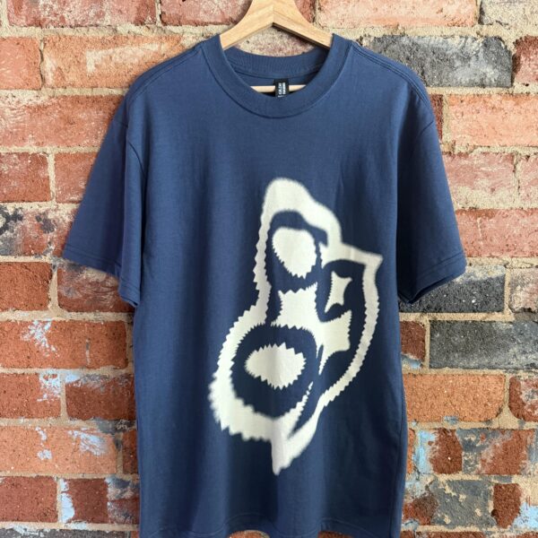 Gang Gang T-Shirt (Navy and Cream)